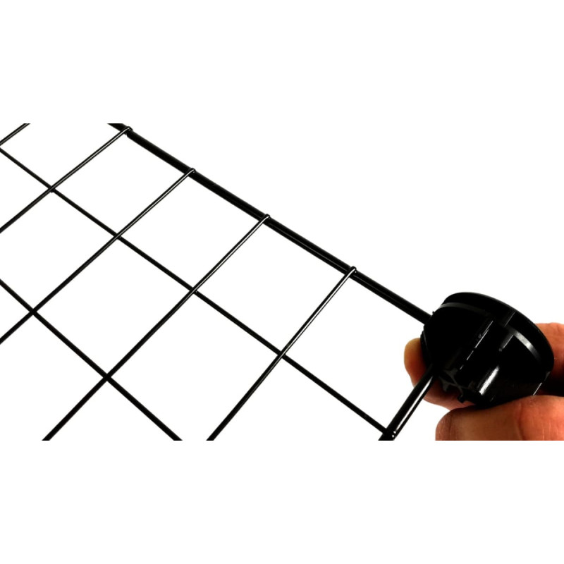 C&C Modular cage 3x2 + Loft 2x1+ black  Ramp