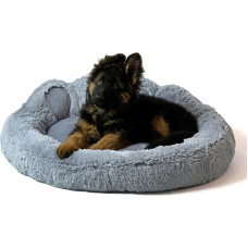 Go Gift Dog and cat bed L - grey - 55x55 cm