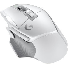 Logitech G G502 X LIGHTSPEED Mouse optical 8 buttons wireless 2.4 GHz USB MAU Logitech LIGHTSPEED receiver white
