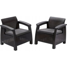 Keter Garden chairs Corfu Duo Set peleki 8711245158778