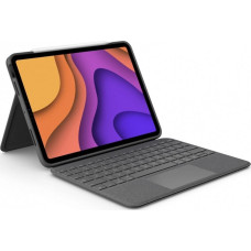 Logitech Etui z klawiaturą Folio Touch do iPada Air 11 cali (M2 i M3), iPada Air (4. i 5. generacji) Szare