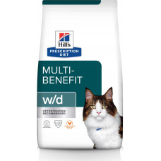 Hill's PRESCRIPTION DIET Multi-Benefit Feline w/d Dry cat food Chicken 3 kg