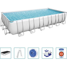 Bestway Basen stelażowy Power Steel 732x366cm 6w1 (56474)