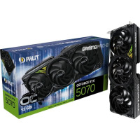 Palit Karta graficzna Palit GeForce RTX 5070 Ti GamingPro-S OC 16GB GDDR7 DLSS4 (NE7507TS19T2-GB2031U)