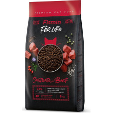 Fitmin For Life Castrate Beef - dry cat food - 8 kg