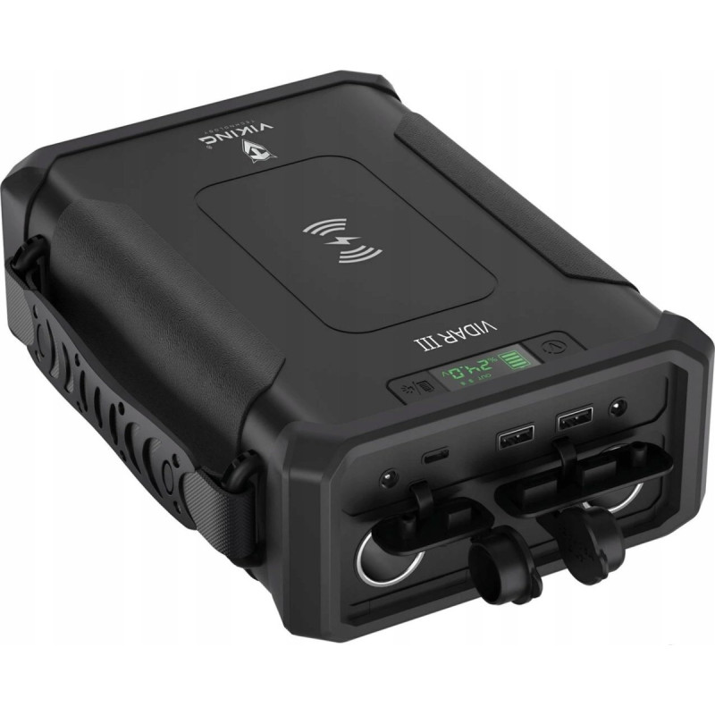 Viking Powerbank Viking Viking outdoorová power banka VIDAR III, 96000 mAh, bezdrátové nabíjení