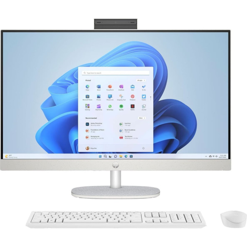 HP All-in-One 27-cr0232nw - Ryzen 5 7520U | 27''-FHD | 16GB | 512GB | Win11Home
