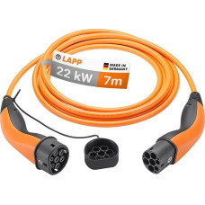 Lapp Kabel do ładowania samochodów LAPP Typu 2, do 22 kW, 7 m, pomarańczowy (5555934031)