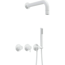 Deante Deante Zestaw prysznicowy podtynkowy z główką prysznicową - z baterią poziomą