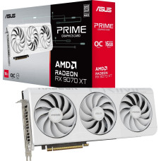 Asus Karta graficzna Asus Prime Radeon RX 9070 XT White OC 16GB GDDR6 (PRIME-RX9070XT-O16G-WHITE)