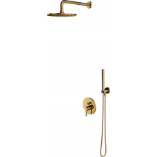 Omnires Bateria prysznicowa Omnires Omnires zestaw prysznicowy podtynkowy Y złoty SYSY19GL