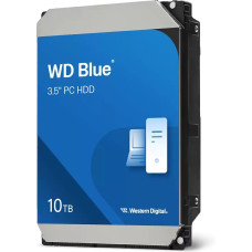 WD Blue - Festplatte - 10 TB - intern - 3.5 in (8.9 cm) - SATA 6Gb/s - 7200 rpm - Puffer: 512 MB