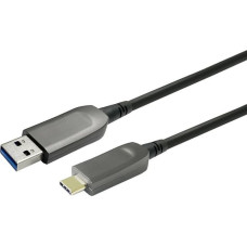 Vivolink Kabel USB VivoLink USB-C - USB-A 15 m Czarny (PROUSBCAMMOP15)