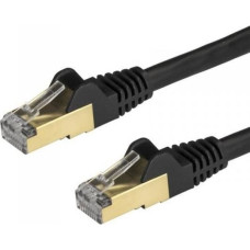 Startech STARTECH.COM 7,5m CAT6a-Kabel - Schwarz - RJ45-Ethernet-Kabel - Snagless - STP - Kupferdraht - 10 Gbit 6ASPAT750CMBK