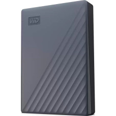 WD Dysk zewnętrzny HDD WD My Passport 6TB Grafitowy (WDBY3J0060BGY-WESN)
