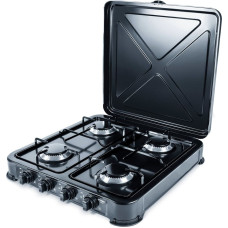 Promis KG400B hob Black Countertop Gas 4 zone(s)