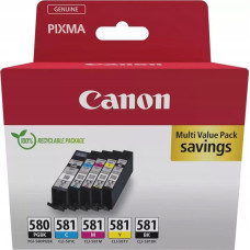 Canon ink PGI-580/CLI-581 Multipack, black/pigment black/yellow/cyan/magenta