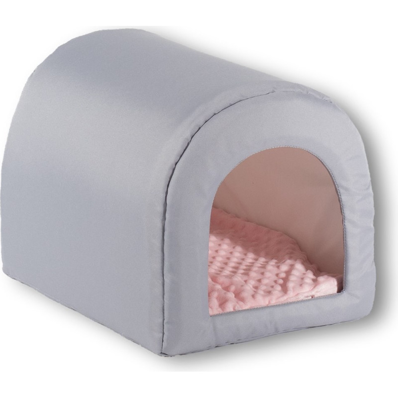 Go Gift Dog and cat cave bed - light grey - 40 x 33 x 29 cm