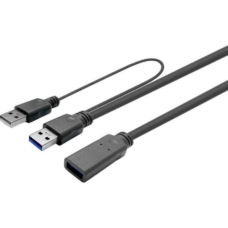 Vivolink Kabel USB VivoLink USB-A - USB-A 15 m Czarny (PROUSB3AAF15C)