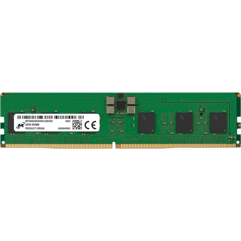 Crucial Pamięć serwerowa Crucial Micron - DDR5 - Modul - 16 GB - DIMM 288-PIN - 5600 MHz / PC5-44800 - CL46 - 1.1 V - registriert - ECC