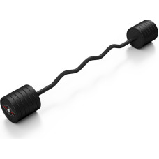 Marbo Sport Liektais stienis ar fiksēto svaru 1 gab. Barbell 55 kg - Marbo Sport