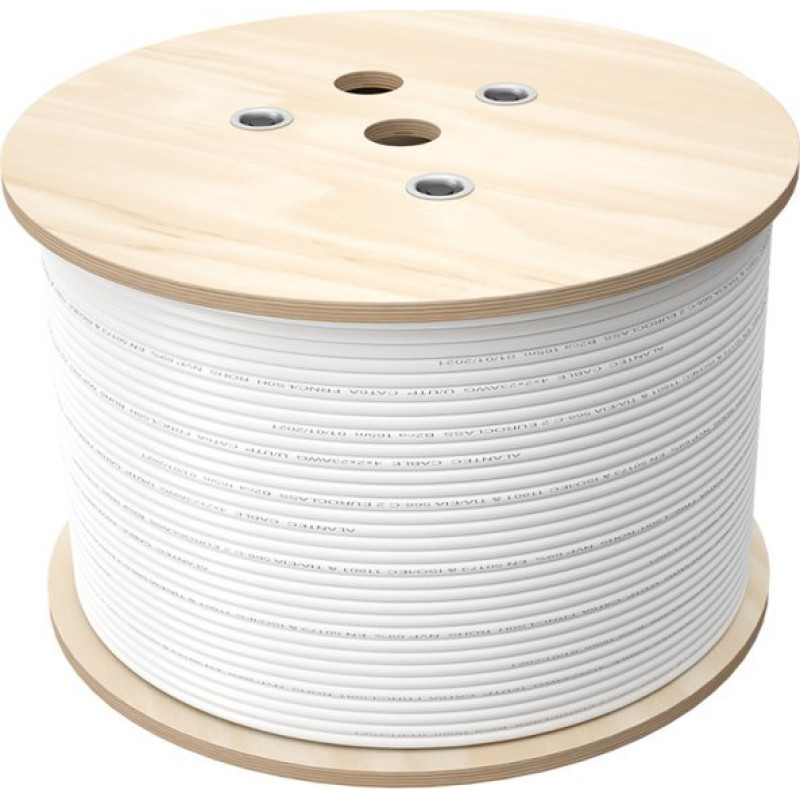 Q-Lantec Przewód Q-Lantec Multi-kabel Q-LANTEC Multimedia 2 x U/UTP kat.5E + 2 x RG6 + 2 x FO G657A1, PVC, szary 500m