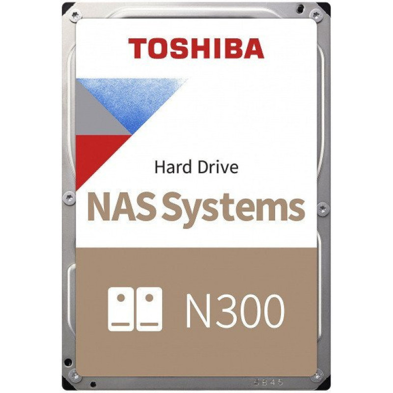 Toshiba Dysk serwerowy Toshiba N300 (bulk) 8TB 3.5'' SATA III (6 Gb/s)  (MN10ADA800S)