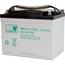 Mpl Power MWLG 33-12EV: akumulator MWLG 33-12EV (12V-33Ah, GEL-PVC)