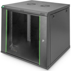 Digitus Szafa Digitus Rack Digitus DN-19 12U-6/6-EC-SW wall mount black