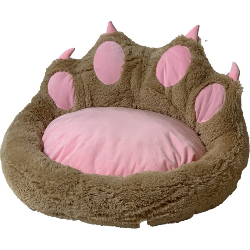 Go Gift Dog and cat bed - camel - 75x75 cm