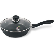 Maestro MR-1205-28 Frying pan with lid, 28 cm, black
