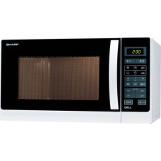 Sharp Kuchenka mikrofalowa Sharp Shar Mikrowelle R742WW MWO white - mit Grill