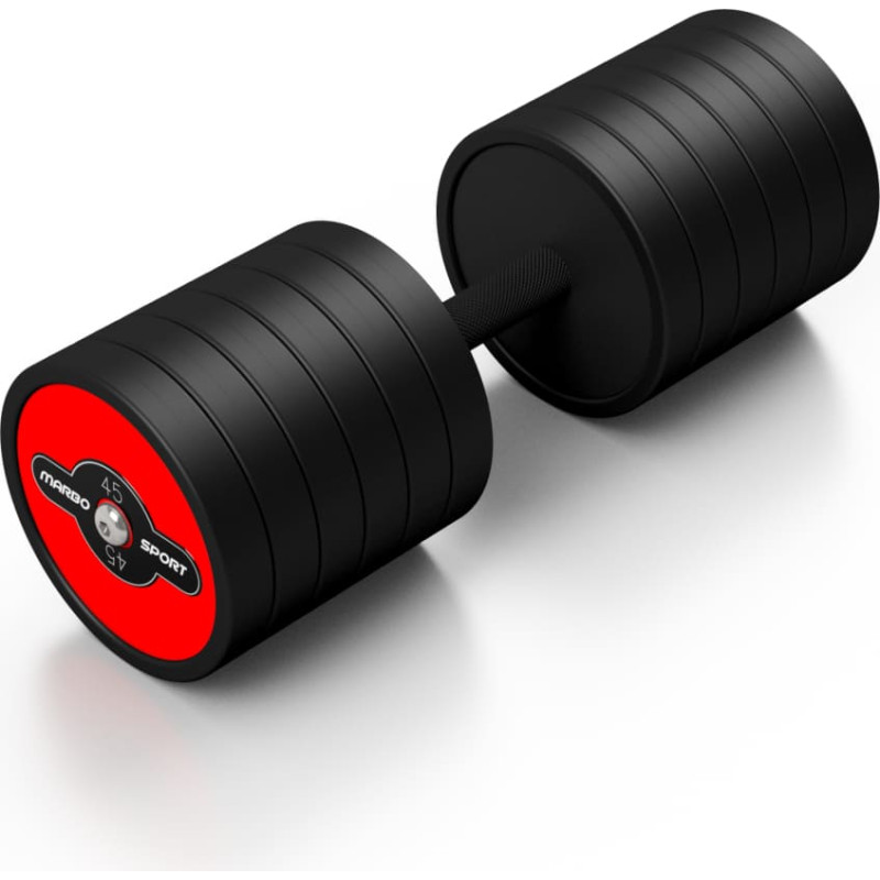 Marbo Sport Gumijota hantele 1 gab. 45 kg - Marbo Sport