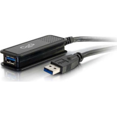 C2G Kabel USB C2G USB-A - USB-A 5 m Czarny (89943)