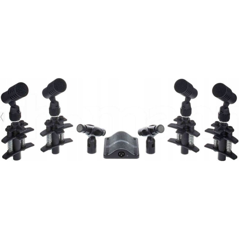 Beyerdynamic TG Drum Set PRO M Zestaw mikrofonów do perkusji z uchwytami i torbą
