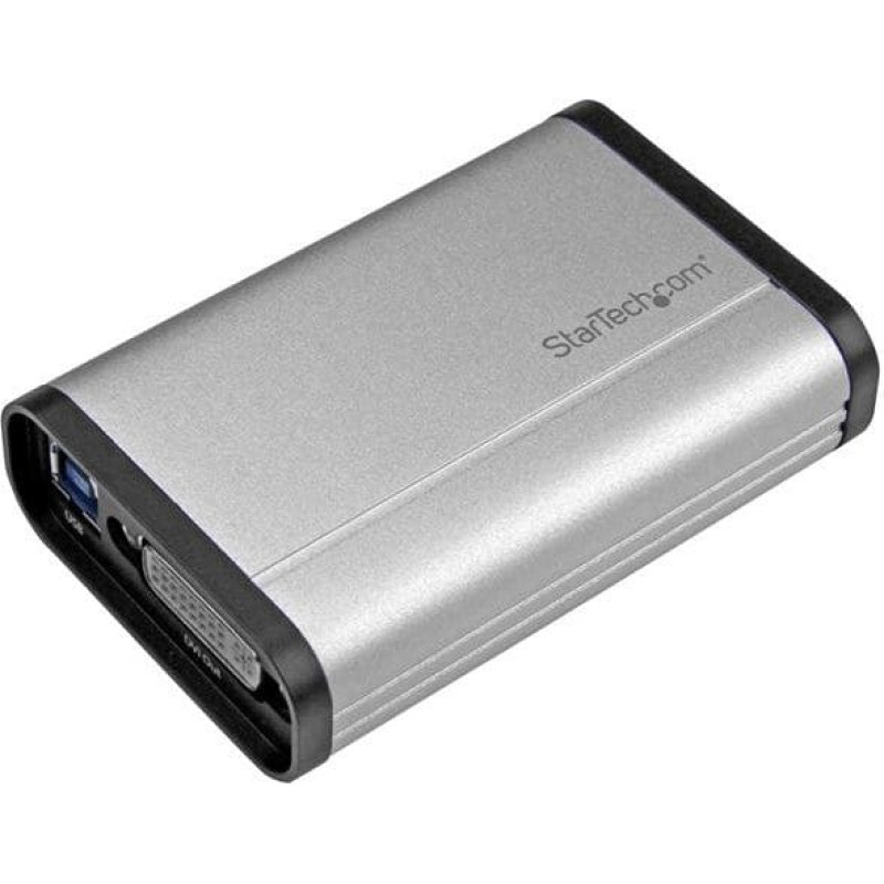 Startech Adapter AV StarTech DVI-I - DVI-I srebrny (USB32DVCAPRO)