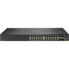 HP Switch HP HPE Aruba Networking CX 6200F 24G Class-4 PoE 4SFP+ 370W Switch (EN)