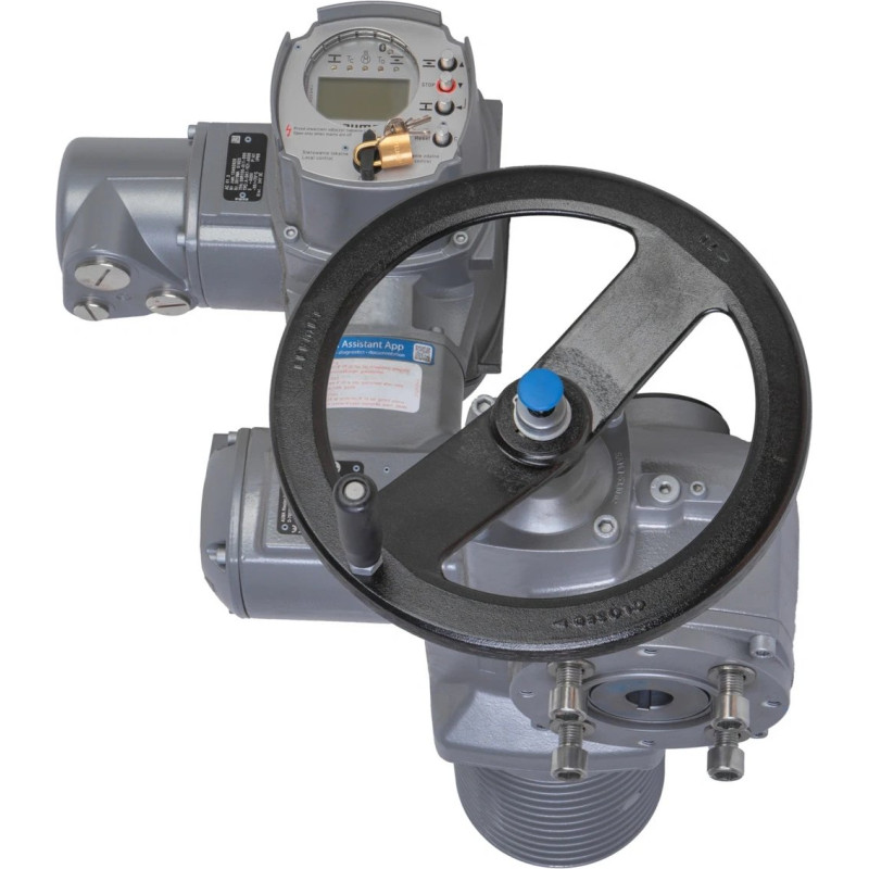 Siemens Napęd wieloobrotowy ON/OFF SA 14.2 Sterownik AUMATIC AC01.2 3ph/400V/50Hz S2-15min kl A,B F14 B3 250Nm 32obr