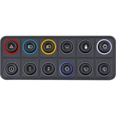 Ecumaster Ecumaster Klawiatura CAN BUS - 12 poz RGB