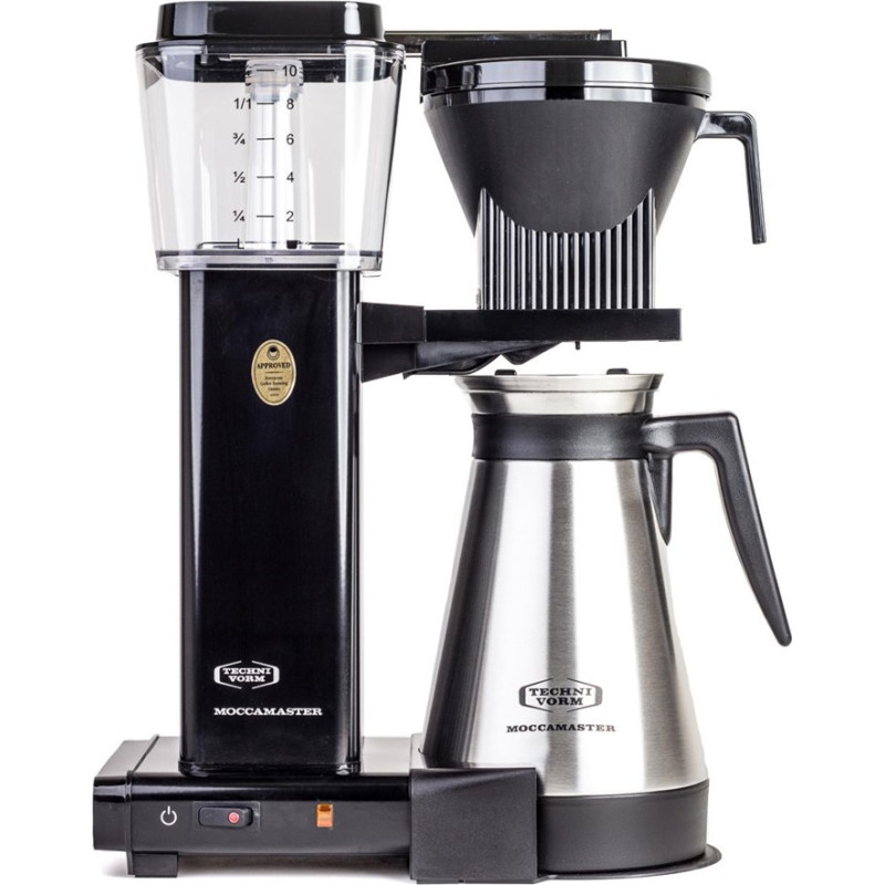 Moccamaster KBGT 741 BLACK Filter coffee maker + Thermos