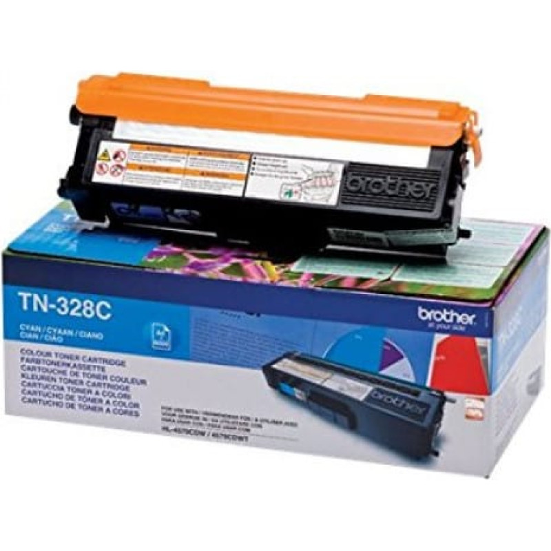 Brother TN-328C toner cartridge Original Cyan 1 pc(s) TN328C