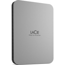 Lacie External HDD|LACIE|Mobile Drive|1TB|USB-C|Colour Silver|STLP1000400