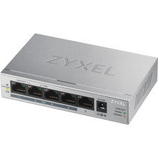 Zyxel GS1005HP Unmanaged Gigabit Ethernet (10/100/1000) Power over Ethernet (PoE) Silver