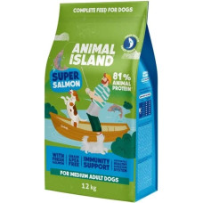 Animal Island Adult Medium Salmon - dry dog food - 12kg