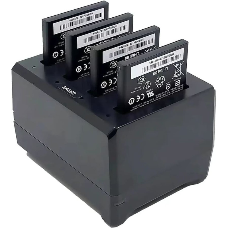 Unitech Ładowarka 4-stanowiskowa do ładowania baterii do EA660, zasilacz, bez kabla zasilającego 1550-602333G