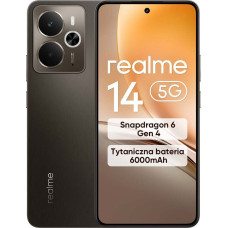 Realme Smartfon Realme 14 5G 12/256GB Brązowy  (6941764456662)