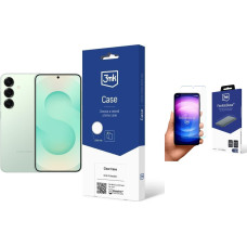 Samsung Smartfon Samsung Galaxy S25 5G 12/128GB Miętowy (SM-S931BLG) + FlexibleGlass + Etui Clear Case