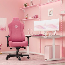 Anda Seat Fotel gamingowy materiałowy Anda Seat Kaiser 3E XL Pink Fabric