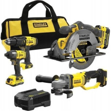 Stanley Zestaw elektronarzędzi Stanley 8-elementowy (SFMCK469M2-QW)