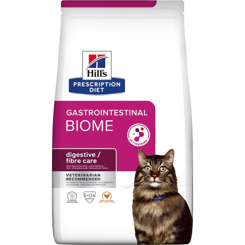 Hill's Feline Digestive fibre care Gastrointestinal Biome - Dry Cat Food - 3 kg